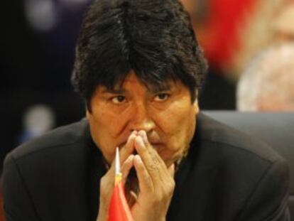 Bolivian President Evo Morales.