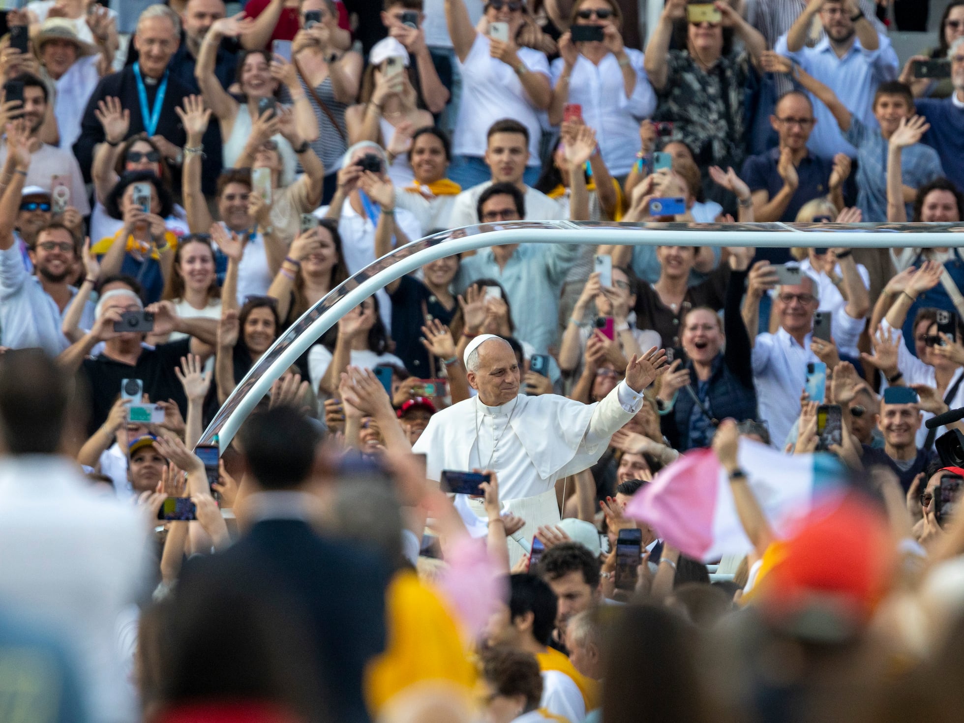 El papa León XIV llama en Barcelona a abordar los “feminicidios” y a que la sanidad priorice la salud mental | Noticias de Cataluña | EL PAÍS