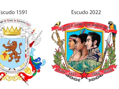 Imagen de los escudos oficiales.