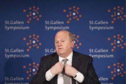 El ministro de Finanzas irlandés, Michael Noonan. EFE/Archivo