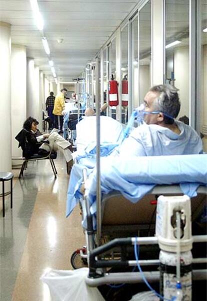 Servicio de urgencias del hospital Vall d&#39;Hebrón.