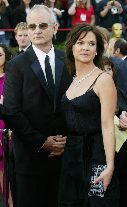 Bill Murray y Jennifer Butleren la ceremonia de los Oscar de 2004.