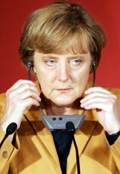 Angela Merkel.