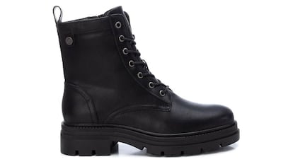 botines negros rebajados