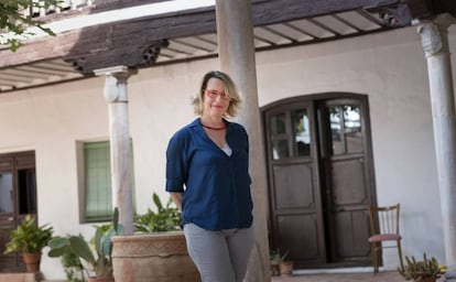 Natalia Menéndez, en una imagen de archivo en Almagro, donde ha sido directora del Festival de Teatro Clásico.