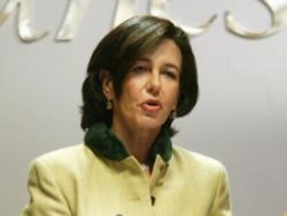 Ana Patricia Botín considera que el impuesto a la banca perjudicará a los bancos "prudentes"