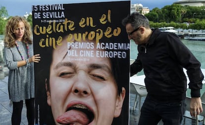 Isabel Ojeda y José Luis Cienfuegos, este miércoles en la presentación del SEFF.