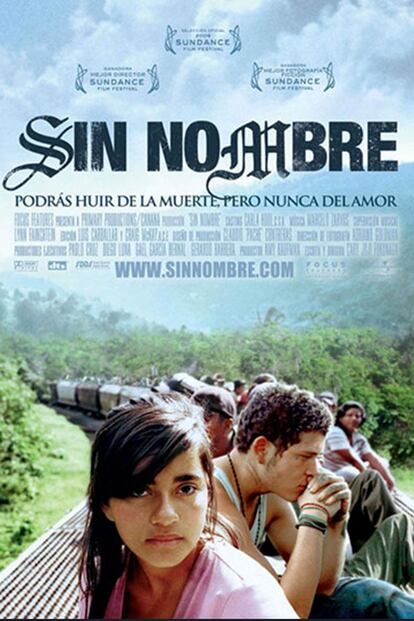 “SIN NOMBRE”. Fuí a ver Jane Eyre al cine. El guión no me convenció pero la fotografia era preciosa. Descubrí que el director, Cary Fukunaga, había sido anteriormente director de fotografia y unos amigos me aconsejaron otra pelicula suya, presenentada en el festival de Sundance hace unos años: habla de bandas mejicanas, de sus códigos crueles y del cruce de la frontera para llegar a Estados Unidos.