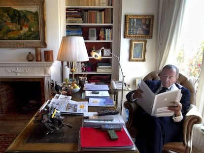 Leopoldo Rod&eacute;s, en su domicilio de Barcelona.