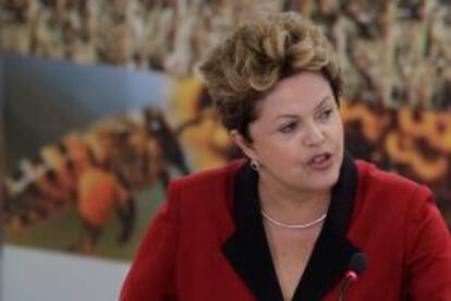 En la imagen, la presidenta brasileña, Dilma Rousseff. EFE/Archivo