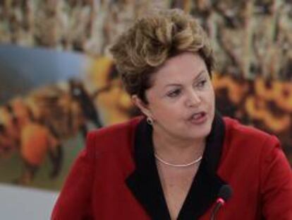 En la imagen, la presidenta brasileña, Dilma Rousseff. EFE/Archivo