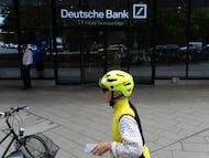 Edificio de Deutsche Bank, en Fráncfort.