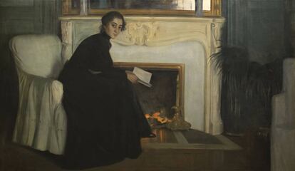 'Novel·la romàntica', de Santiago Rusiñol (1894).