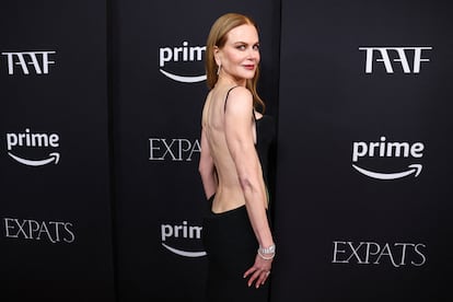 La actriz Nicole Kidman a su llegada al estreno de la miniserie 'Expatriadas', el pasado domingo en Nueva York.