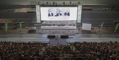 Asamblea de Orona en Anoeta (Gipuzkoa).