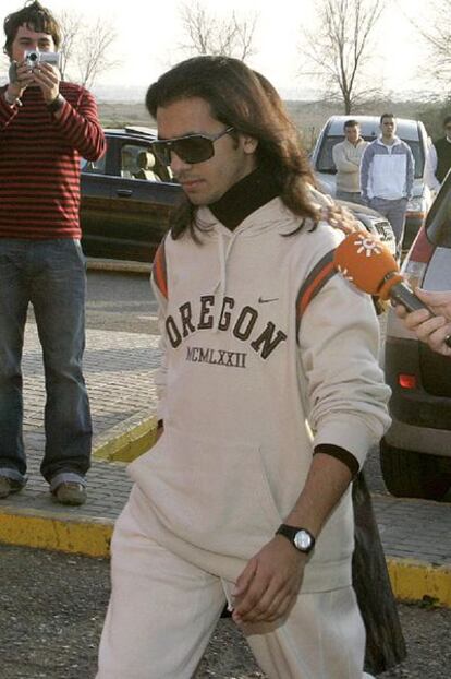 Farruquito ingresando en prisión el 16 de enero de 2007.