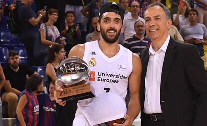 Campazzo, con el galardón de mvp de la final