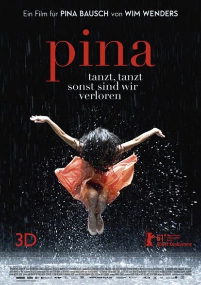 Cartel de la película, 'Pina 3D'.