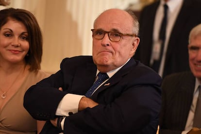 El exalcalde Nueva York, Rudolph Giuliani.