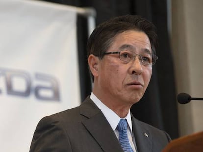 Masamichi Kogai, presidente y CEO de Mazda Motor