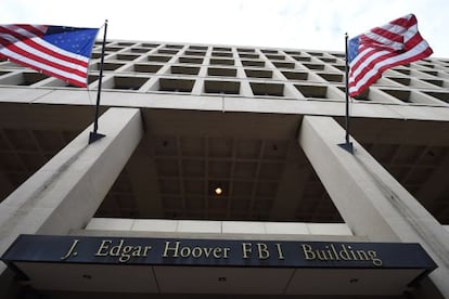 Fachada del Edificio Hoover, sede del FBI.