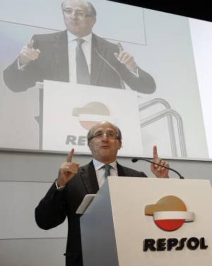 El presidente de Repsol, Antonio Brufau. EFE/Archivo