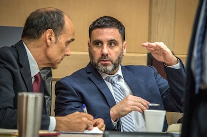 Pablo Ibar at his retrial in Fort Lauderdale.