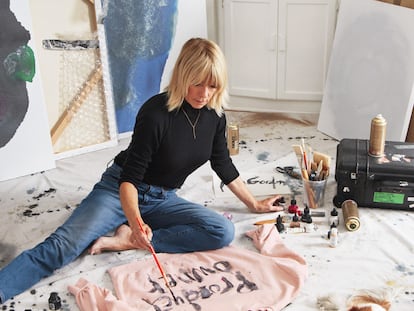 Kim Gordon en una imagen promocional de su colaboración para &Other Stories.