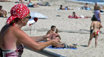 Turistas disfrutan de una de las playas mallorquinas. 