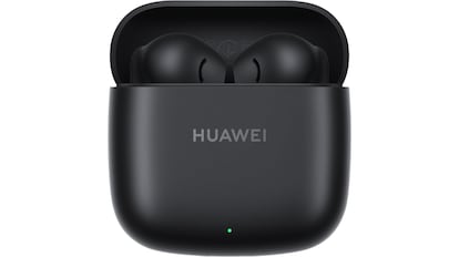 Vista de los auriculares inalámbricos de Huawei.
