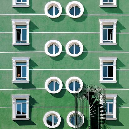 Vivienda en el barrio de Sultanbeyli, en Estambul.