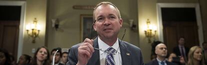 Mick Mulvaney, director de presupuestos de EE UU