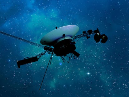 La sonda espacial Voyager 1, lanzada en septiembre de 1977, se encuentra en la actualidad a más de 24.000 millones de kilómetros de la Tierra.