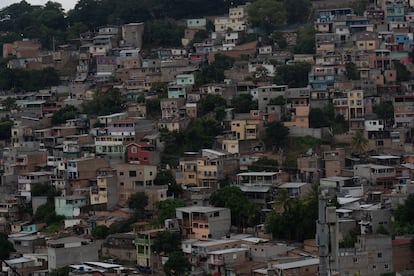 Aspecto de la colonia Guillén, donde Médicos Sin Fronteras y la Secretaría de Salud lanzan un proyecto para reducir el dengue, zika y chikungunya en Tegucigalpa, Honduras.