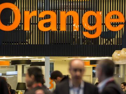 Stand de Orange en el MWC17. 