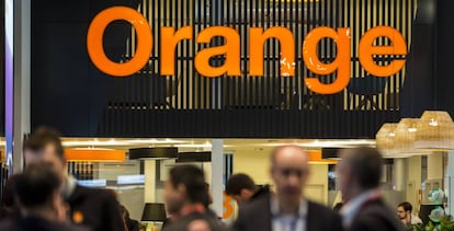 Stand de Orange en el MWC17.