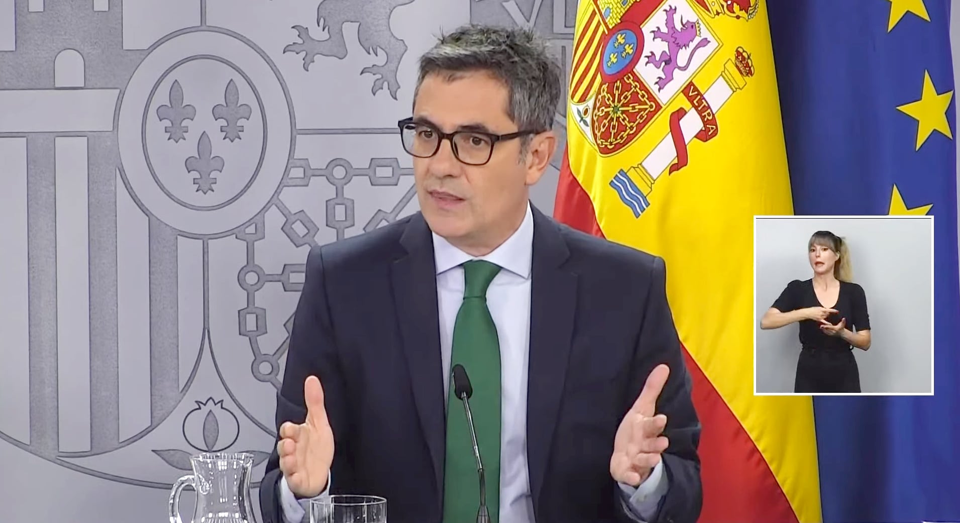 Última hora de la actualidad política, en directo | Bolaños, sobre el plan de regeneración democrática: “Trata de que la transparencia presida la labor del ejecutivo, el legislativo y los medios de comunicación” 