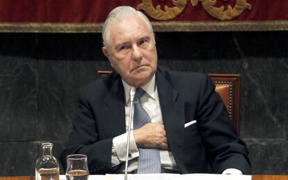El presidente de CGPJ y del Tribunal Supremo, Carlos Dívar.