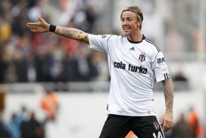 Guti, en un partido del Besiktas.