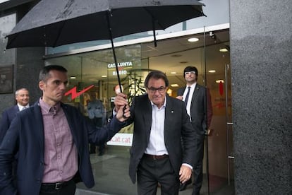 Acting Catalan premier Artur Mas.