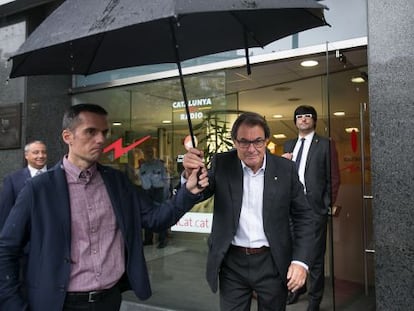 Acting Catalan premier Artur Mas.