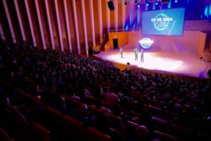 Un momento del espectáculo en el Palau de les Arts.