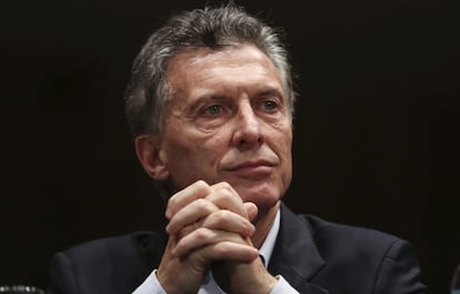 O presidente da Argentina, Mauricio Macri