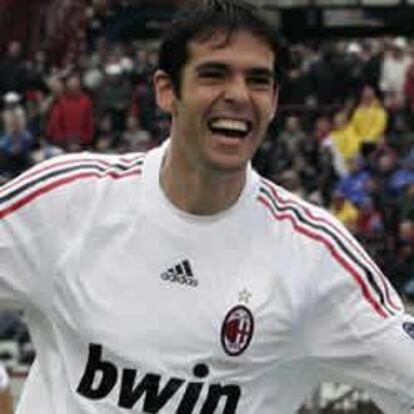 El jugador del Milán, Kaká