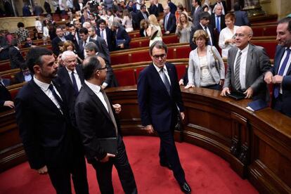 Debate de Política General en el Parlament.