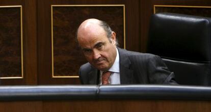 El ministro de Economía, Luis de Guindos.