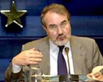 Pedro Solbes, comisario europeo de Economía