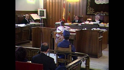 El juicio del caso Alcàsser en una imagen del documental.