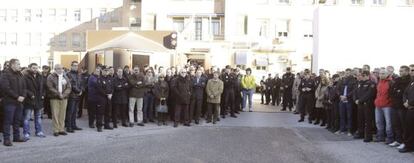 Concentraci&oacute;n silenciosa en Francos Rodr&iacute;guez (Madrid). 