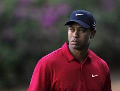 Tiger Woods, durante el último Master de Augusta.